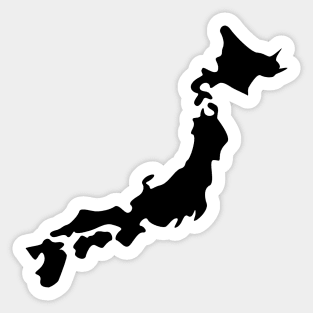 Japan Silhouette Sticker